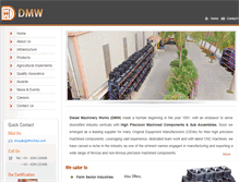 Tablet Screenshot of dmwindia.com